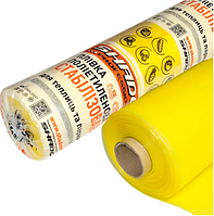 Плівка 100 мкм 6х50 м поліетиленова жовта УФ 12 місяців плівка для теплиці