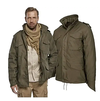 Куртка BRANDIT M-65 Оригінал олива, військова куртка (Німеччина) куртка м65 brandit m-65 Куртка чоловіча м65 AIRIS
