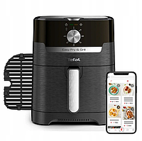 Знежирена аерофритюрниця для смаження та запікання TEFAL Easy Fry EY501 4.2л