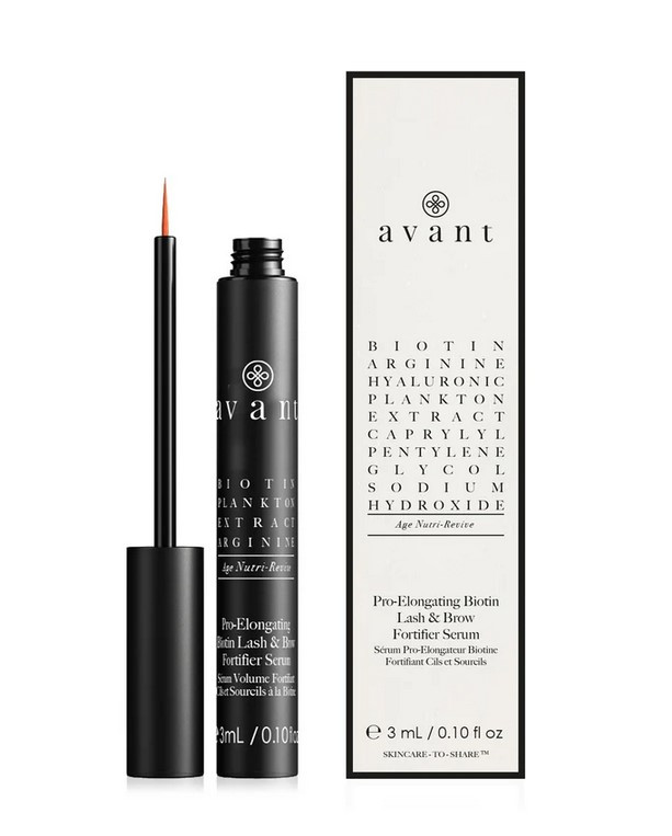 AVANT SKINCARE Pro-Elongating Biotin Lash & Brow Fortifier Serum – Сироватка для подовження та покращення густоти вій і брів, фото 1