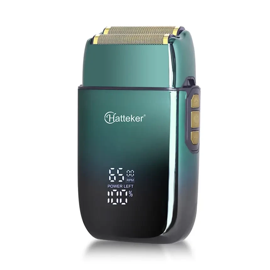 Професійний шейвер Hatteker Double Shaver Black&Green (HT-919-GN)
