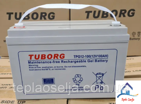АКУМУЛЯТОР Tuborg TPG12-100 (12V100AH)