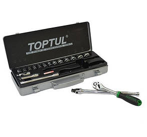 Набір інструментів 3/8" 18ед TOPTUL GCAD1806, фото 3