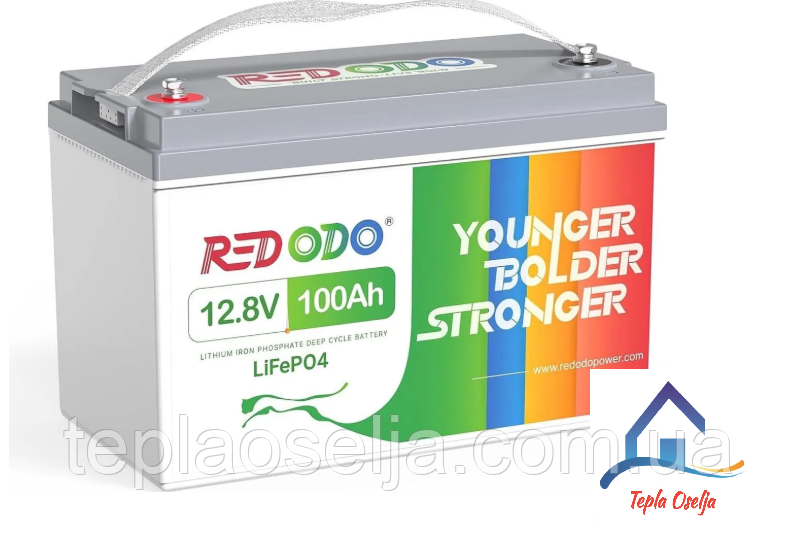 Акумулятор Redodo LiFePO4 12V 100Ah (1280Wh)