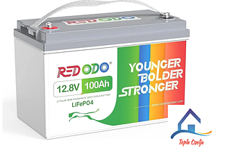 Акумулятор Redodo LiFePO4 12V 100Ah (1280Wh)