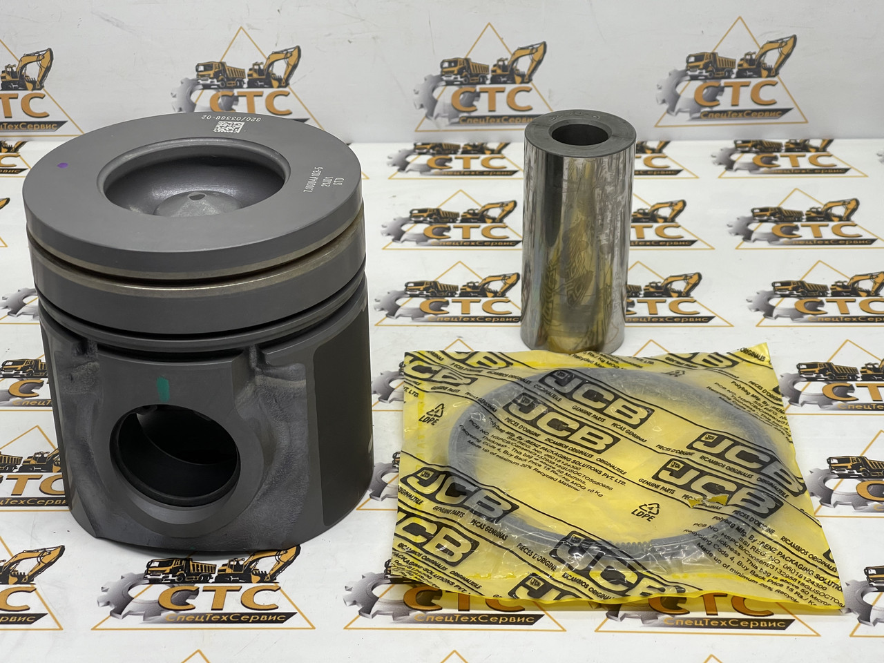 Поршень у зборі STD (стандарт) ОРІГІНАЛ для двигуна DIESEL MAX на JCB номер 320/09249, 320/09211, 320/03387