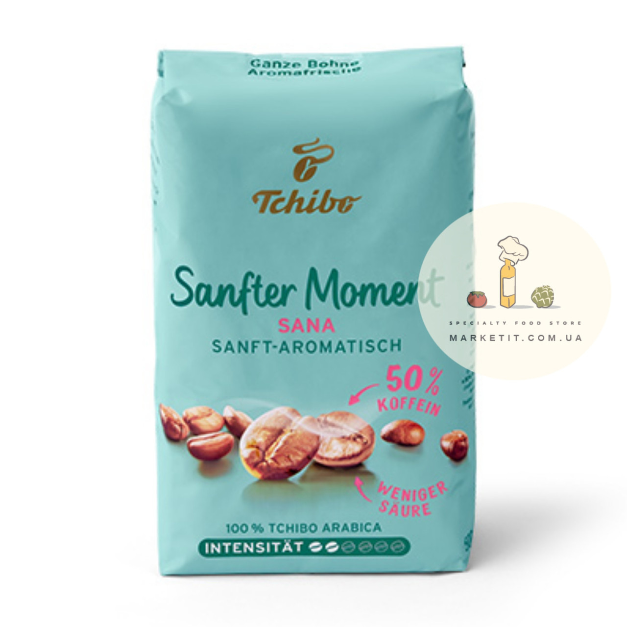 Кава в зернах Tchibo Sanfter Moments Sana, 100% Арабіка 500 г.