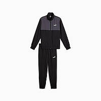 Костюм чоловічий Puma Woven Colourblock Suit 681897 01 (чорний, спортивний, плащівка, весна-літо, бренд пуму)