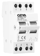 Переключатель ввода резерва (ручной) Geya GYHO8-125, 63А 2P