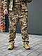 Штурмовий костюм мультикам для військових, демісезонна форма ЗСУ, софтшелл комплект штани куртка EKO - фото 9 - id-p2538476305
