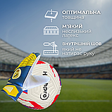 Воротарські перчатки, рукавиці воротарські, футбольні рукавиці дитячі, рукавиці воротаря Hechpro (GGLG) 9, фото 3