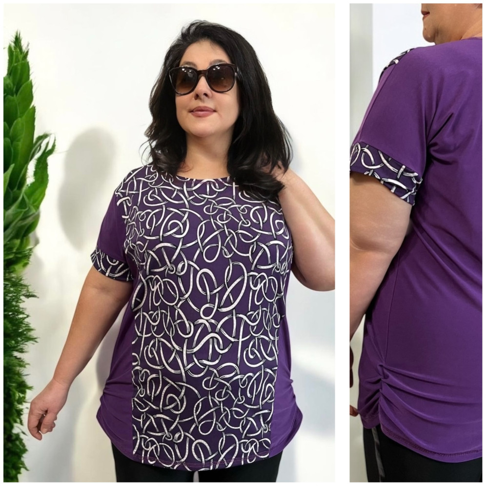 Жіноча туніка літня футболка великі розміри з 50 по 64 розмір