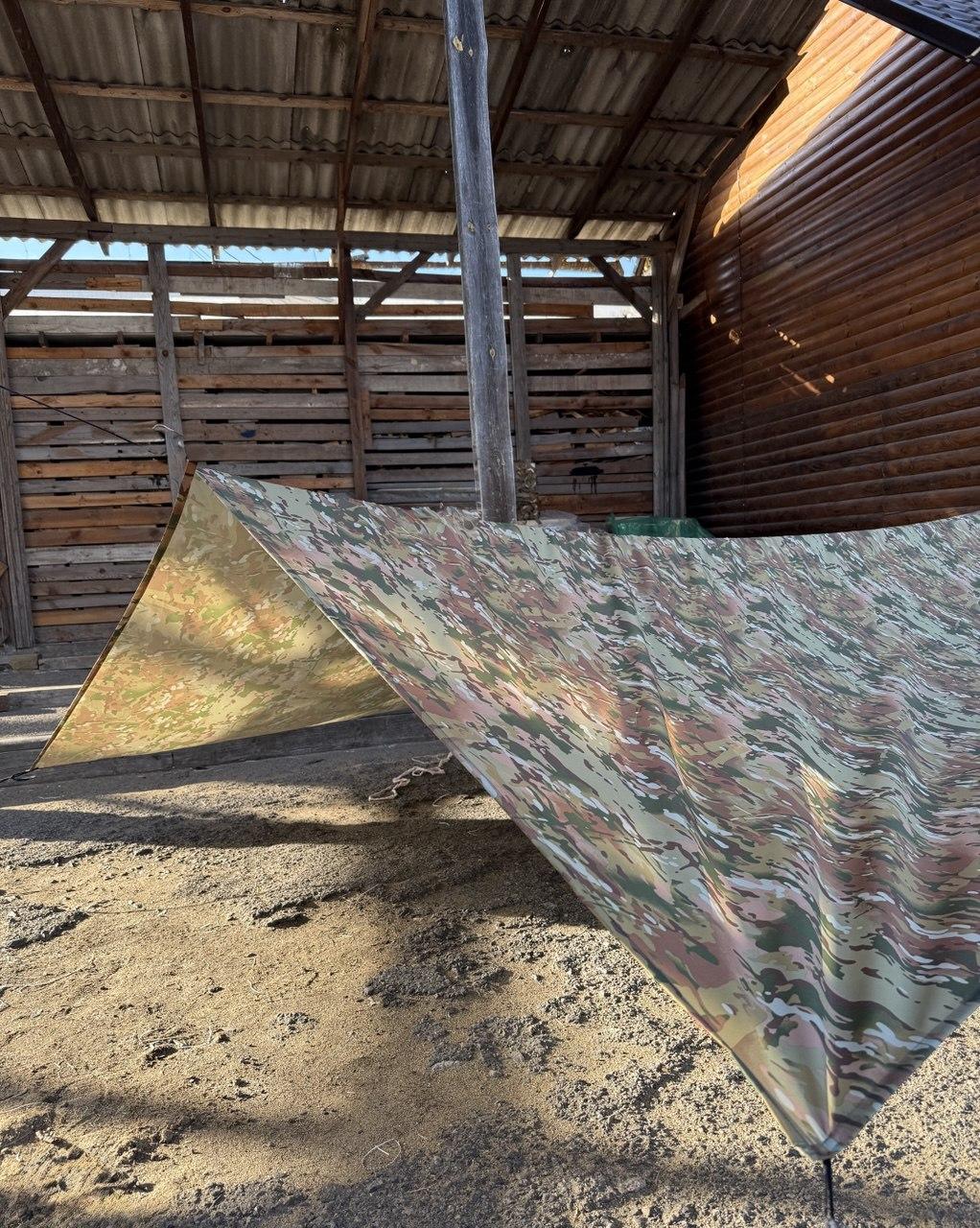 Тент для маскування та накриття захисний 3х4м. Мультикам, фото 1