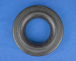 Шина гумова сіра 160/40-80 для складського візка, конвеєра, промислового обладнання