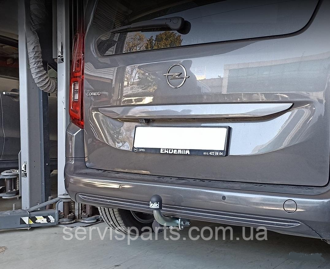 Фаркоп Opel Combo E XL 2018- (Опель Комбо Е L2) оцинкований