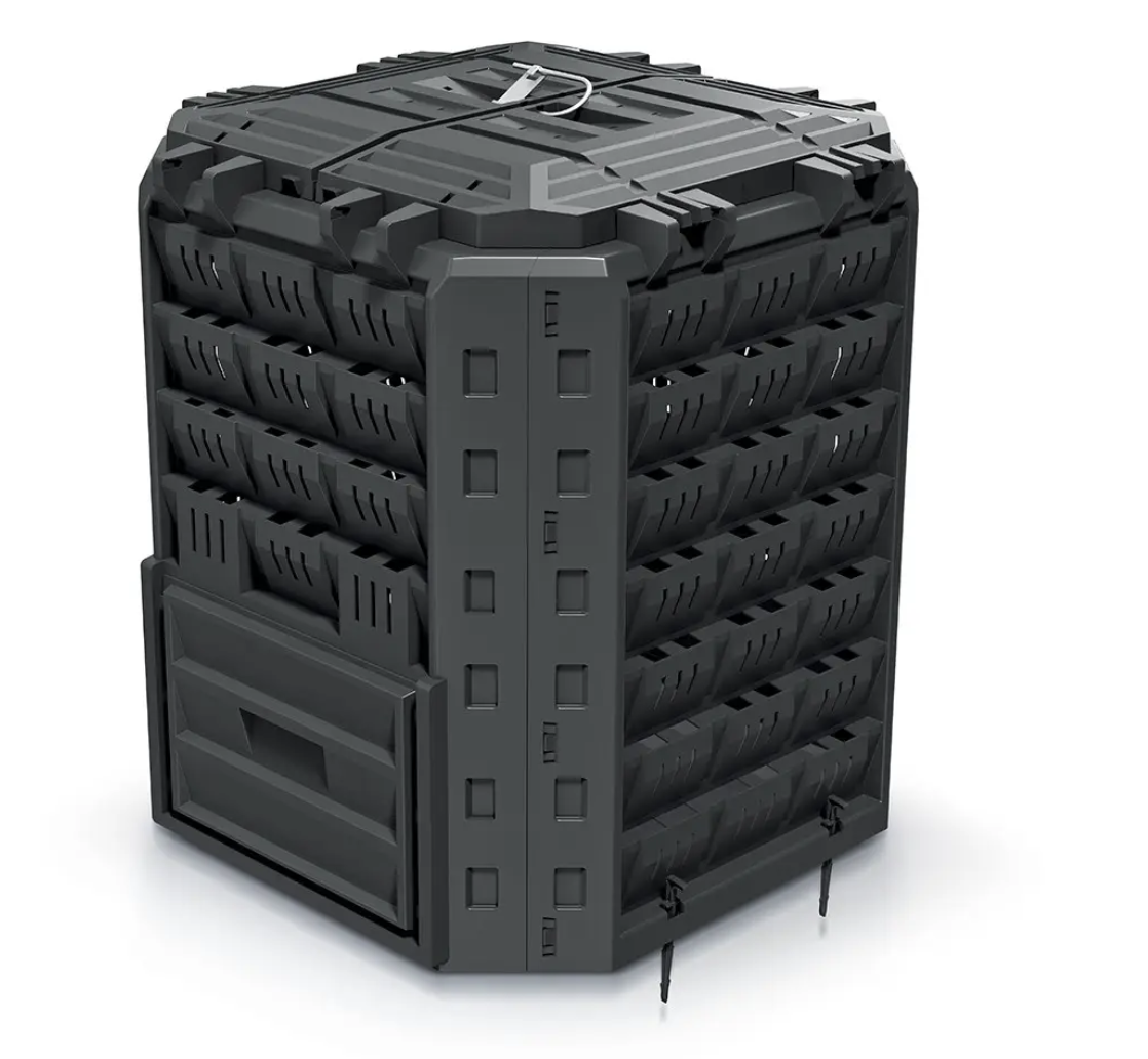Компостер садовий COMPOBOX 350 л Чорний