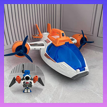 Дитяча іграшка космічний шатл з космонавтом GB0037 звукові та світлові ефекти
