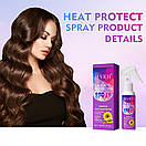 Термозахисний спрей для волосся Quick Sevich Hair 100 ml, фото 6