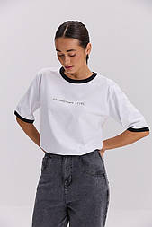 Жіноча футболка з написом On another level у розмірі M