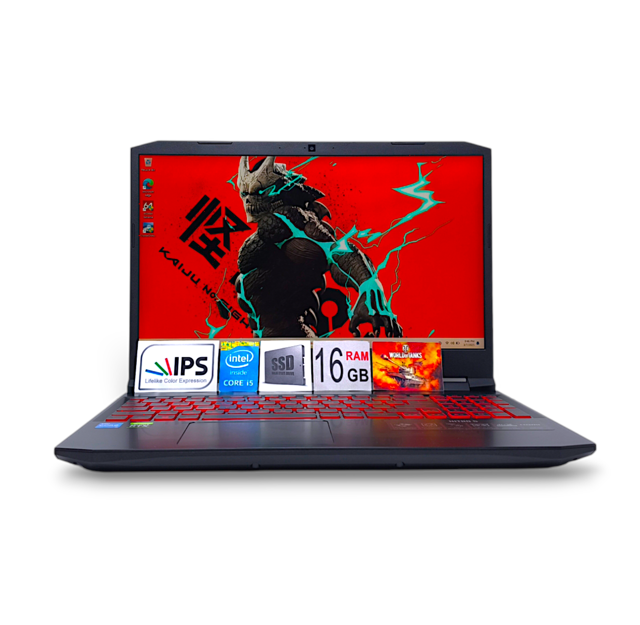 Ноутбук Acer Nitro 5 15.6" FHD IPS 144Hz i5-11400H 6ядер 16GB DDR4 SSD512Gb RTX 3050TI 4GB