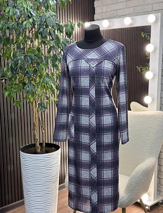 Стильна жіноча сукня, тканина "Трикотаж" 52, 54, 56, 58, 60 розмір 52, фото 2