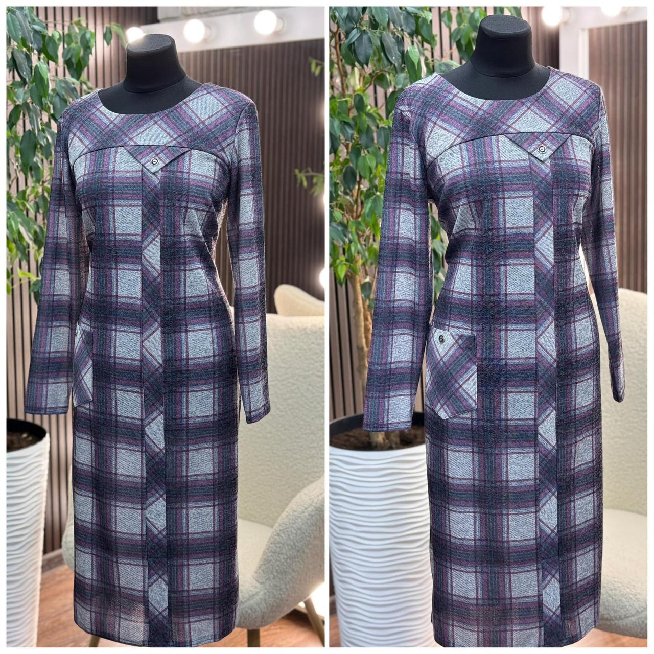 Стильна жіноча сукня, тканина "Трикотаж" 52, 54, 56, 58, 60 розмір 52