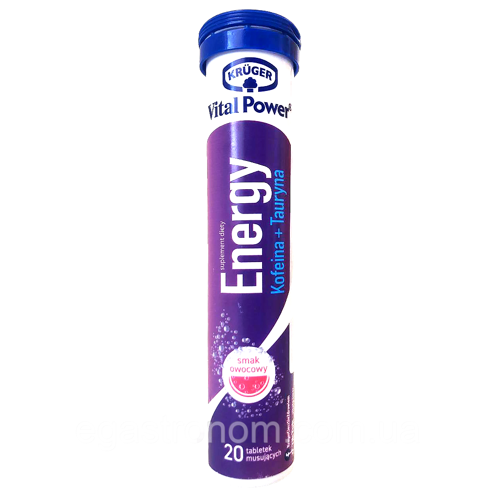 Вітаміни Крюгер Енергія Krüger 84g 28шт/ящ (Код: 00-00003523)