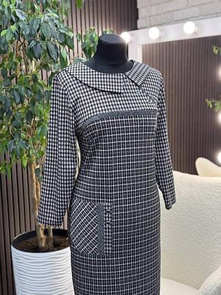 Стильна жіноча сукня, тканина "Трикотаж" 52, 58 розмір 52, фото 2