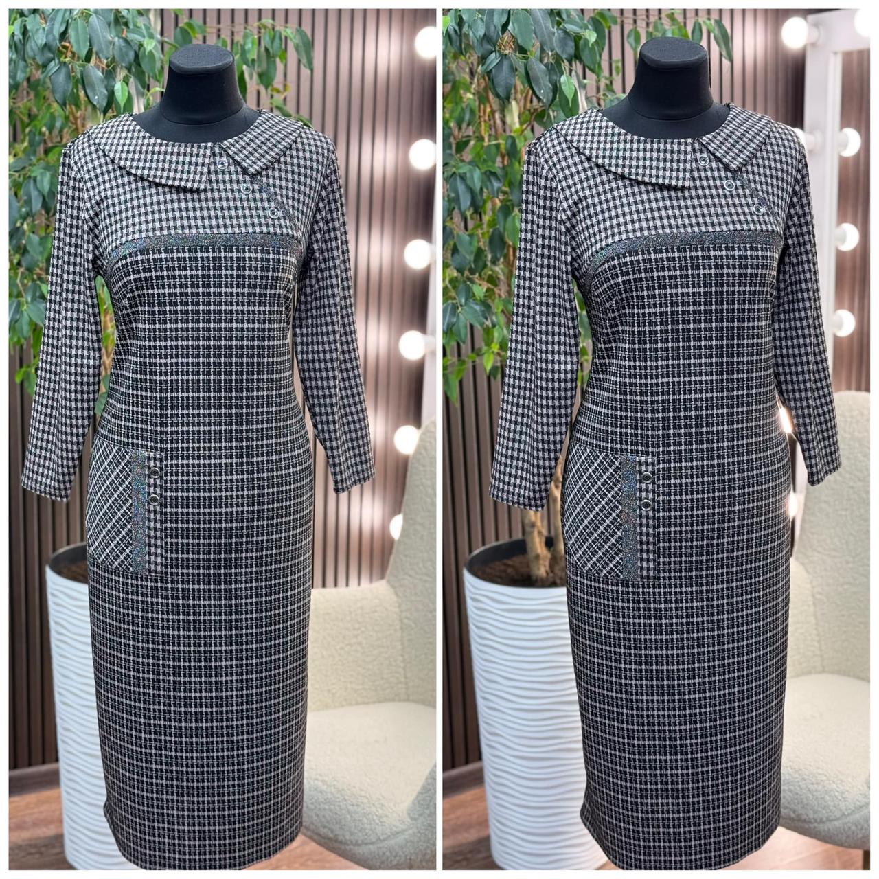 Стильна жіноча сукня, тканина "Трикотаж" 52, 58 розмір 52