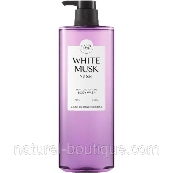 Гель Happy Bath для душу парфумований White Musk 760г