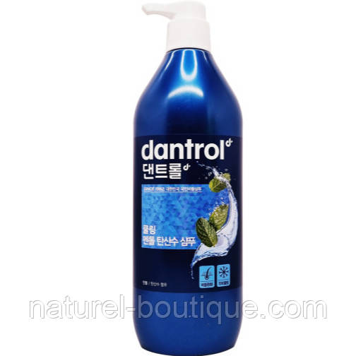 Шампунь Dantrol для волос Cooling Menthol Carbonated Water охолоджуючий 820мл