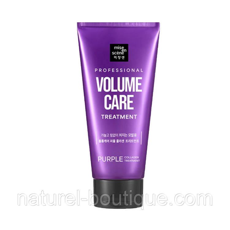Маска Mise en scène Volume Care Purple Collagen з колагеном для об'єму волосся
