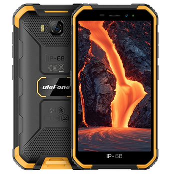Смартфон Ulefone Armor X6 Pro (4/32 GB)(Black-Orange)