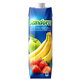 Sandora Бананово-яблучно-полуничний нектар 950 мл