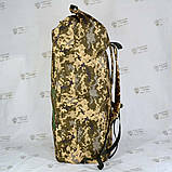 Армійський баул в камуфляжі ММ-14 Oxford 100л блискавка, фото 3