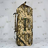 Армійський баул в камуфляжі ММ-14 Oxford 100л блискавка, фото 5