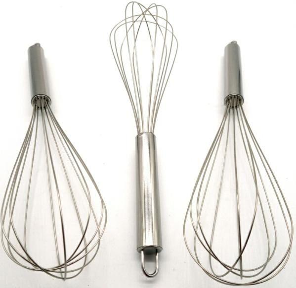 Вінчик неіржа з металевою ручкою