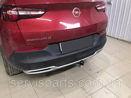 Фаркоп Opel Grandland X 2017- (Опель Грандланд Х) оцинкований, фото 1