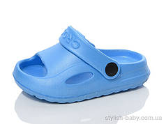 Дитяча колекція літнього взуття гуртом.  Дитячі шльопанці 2025 постачальника Sannin (р. с 18 по 23)