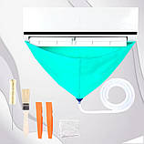 Набір для чищення і миття кондиціонера з інструментами і дренажом 5в1, фото 9