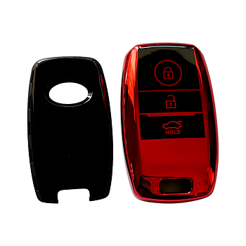 Чохол для ключа KIA червоний