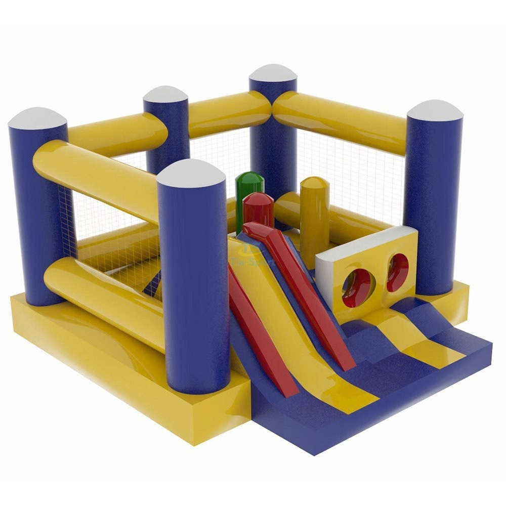 Надувной батут Мир Фантазии БТ-03.31 разноцветный 4,8х4,6х2,8 м (Tia-sport TM)