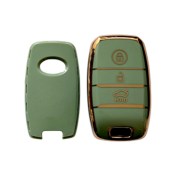 Чохол для ключа KIA зелений