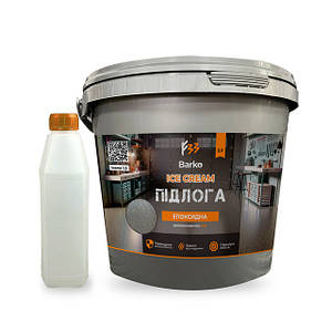 Епоксидна наливна підлога Barko ICE CREAM