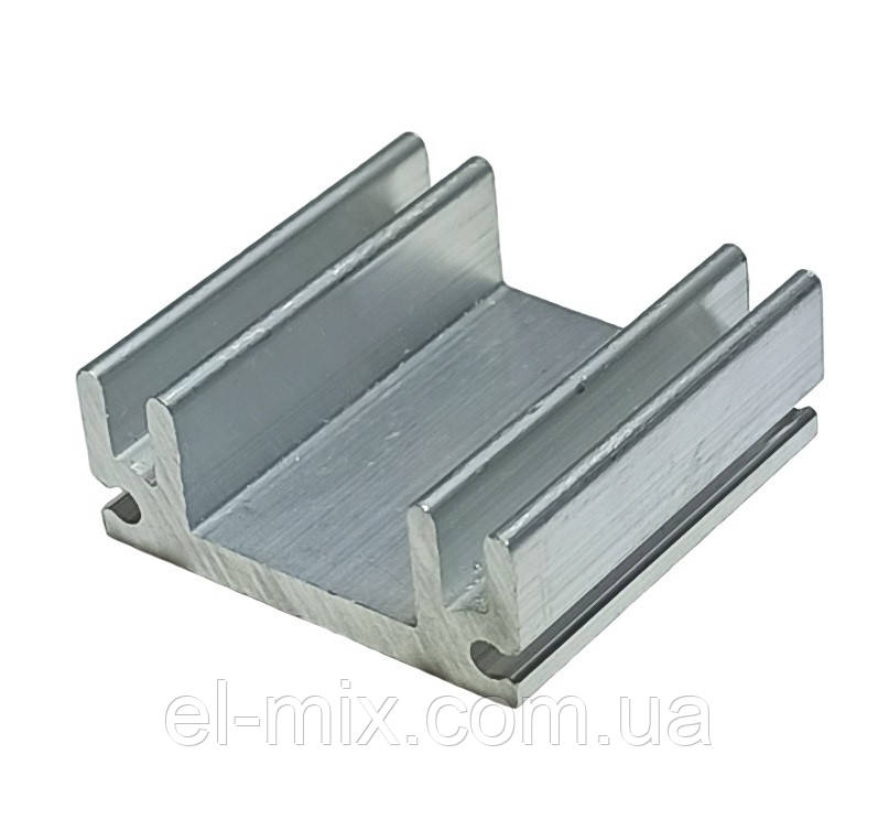 Радіатор RAD-P22139/30, 30х30х12мм (під корпус ТО-220/247), алюміній