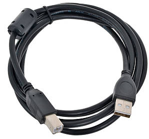 USB кабель для принтера Cablexpert (3 метри, Ферит)