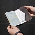 Обкладинка на паспорт коричнева, фото 5