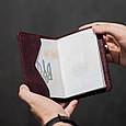 Обкладинка на паспорт марсала, фото 4
