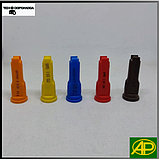 Розпилювач форсунки інжекторний Agroplast AP 110.02 Польща Жовтий, для роботи за вітром, фото 6