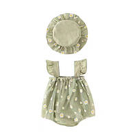 Одежда для куклы реборн "Ромашка" 55-60 см